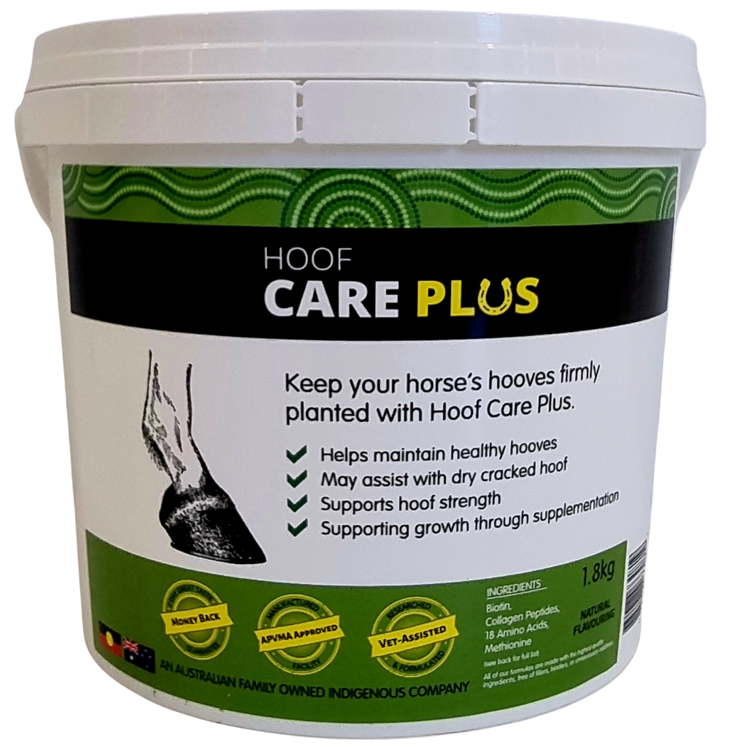 Hoof Care plus 1.8kg™️. Hoof Supplement for Healthy Hooves & Growth. Aussie Joint Health Ltd