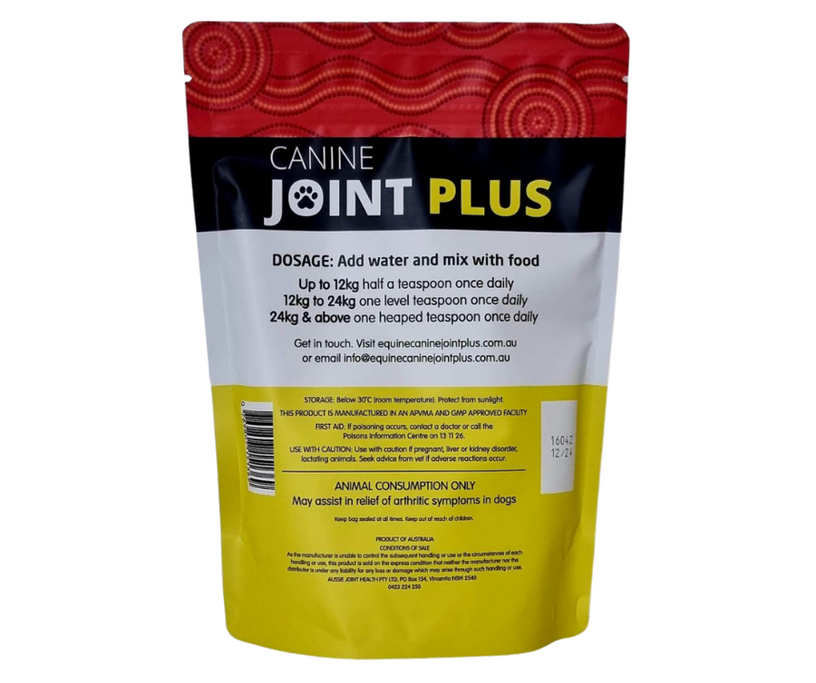 Canine Joint Plus™️ 500g. Canine Supplement for Dogs with Joint Pain