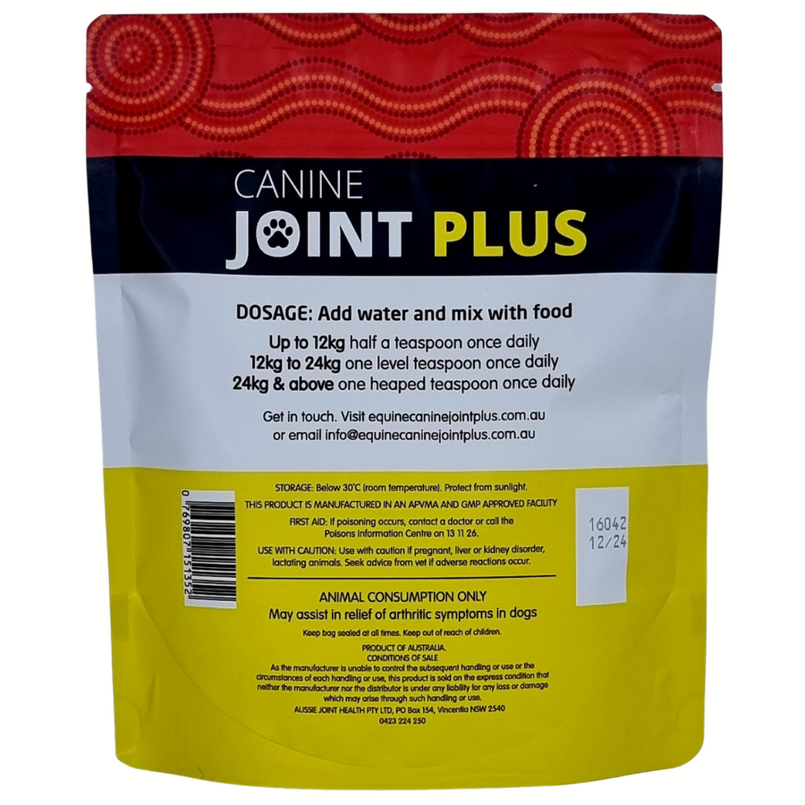 Canine Joint Plus™️ 250g. Canine Joint Health Supplement for Dogs