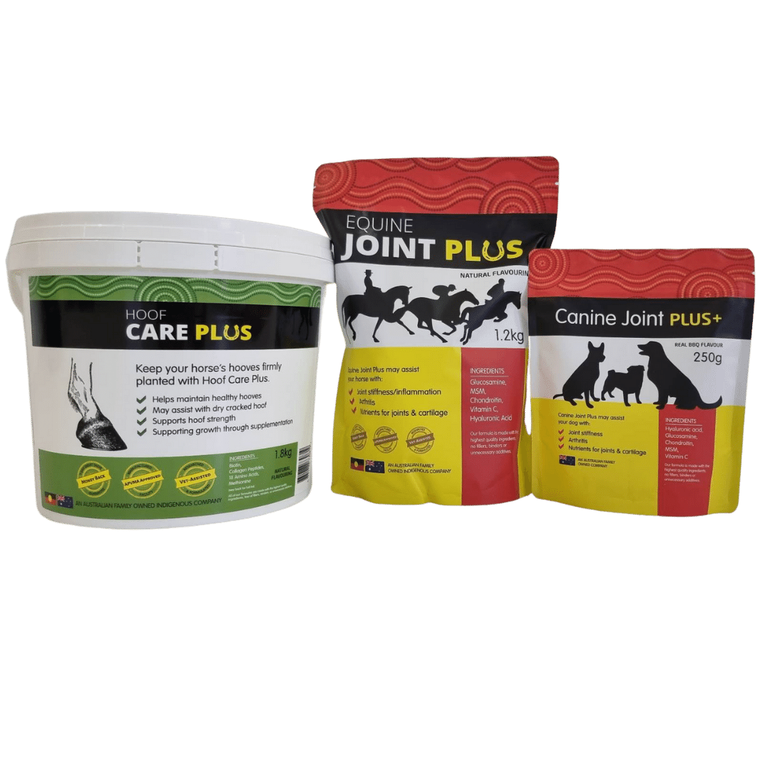 Super Bundle: Hoof Care Plus, Equine Joint Plus, Canine Joint Plus